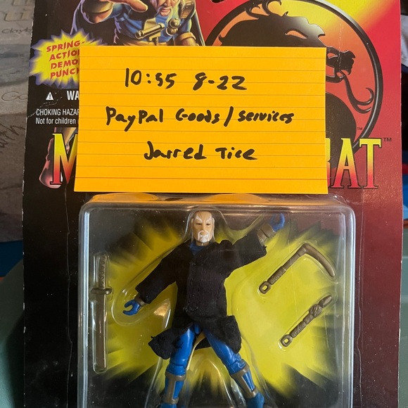 Hasbro Mortal Kombat toys.